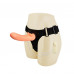 Baile | Страпон с вибро Multi-speed Rotation Harness Flesh, 18 см. Ціна 955 грн. Фото: 1