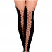 Ballerina's Secret | Колготы Ballerina's Secret BS104 (20/50 den) с имитацией чулков и открытым доступом, черные, S/M. Цена: 950 грн. Фото: 5