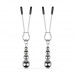 Bedroom Fantasies | Зажимы для сосков Bedroom Fantasies: Nipple Clamps with Beaded Chain - Silver. Цена: 1 189 грн. Фото: 2