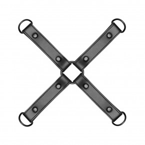 Bedroom Fantasies | Крестовина Bedroom Fantasies Hogtie 4 - Way Restraint Cross - Black. Цена: 639 грн