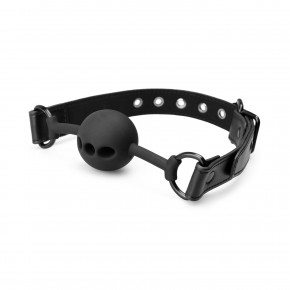 Bedroom Fantasies | Кляп Bedroom Fantasies Ball Gag Breathable Silicone - Black. Ціна: 1059 грн