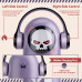 BeYourLover | Мастурбатор автоматический фрикционный BeYourLover SKULL MAN Momonii 01 с вибрацией и подогревом. Цена 4 500 грн. Фото: 5