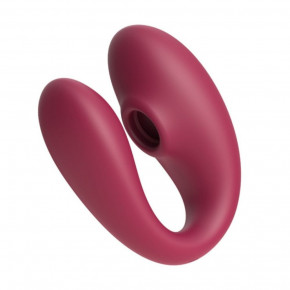 BeYourLover | Смарт вибратор для пар вакуумный BeYourLover Talia с пультом управления, бордовый. Цена: 2 999 грн