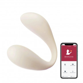 BeYourLover | Вибратор для пары BeYourLover Carla с управлением с телефона, белый. Цена: 2 399 грн