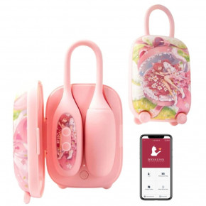 BeYourLover | Виброяйцо и вакуумный стимулятор для клитора 2в1 BeYourLover Magic Suitcase в зарядном кейсе. Ціна: 3850 грн