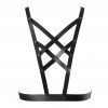 Портупея Bijoux Indiscrets MAZE - Cross Cleavage Harness Black