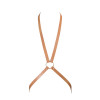 Портупея Bijoux Indiscrets Maze - 8 Harness Brown, Екошкіра