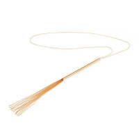 Bijoux Indiscrets | Прикрасаплеть Magnifique Necklace Whip - Gold. Ціна 1240 грн