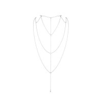 Bijoux Indiscrets | Украшение для спины и декольте Magnifique Back and Cleavage Chain - Silver. Цена 869 грн