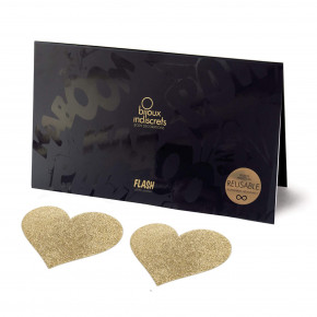 Bijoux Indiscrets | Украшение на соски - Flash Heart Gold. Цена: 469 грн