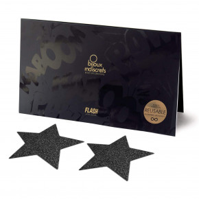Bijoux Indiscrets | Украшение на соски - Flash Star Black. Цена: 469 грн