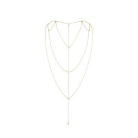 Bijoux Indiscrets | Прикраса Для Спини Та Декольте Magnifique Back And Cleavage Chain - Gold. Ціна 869 грн