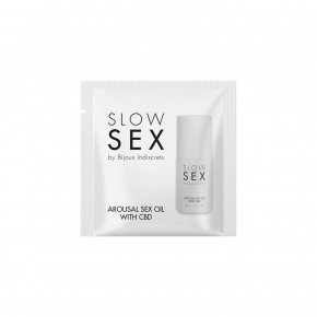 Bijoux Indiscrets | Пробник Bijoux Indiscrets Sachette Arousal CBD - SLOW SEX. Цена: 29 грн