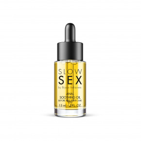 Bijoux Indiscrets | Успокаивающее масло для анального секса Bijoux Indiscrets Slow Sex Anal Soothing Oil Before & After 15 мл. Цена: 713 грн