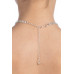 Bijoux Pour Toi | Колье со стразами Bijoux Pour Toi - Audrey Silver. Цена 699 грн. Фото: 1