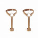 Bijoux Indiscrets | Пара браслетов на запястье и палец Bijoux Indiscrets MAZE Hand Bracelet Harness Brown, экокожа. Цена 695 грн. Фото: 1