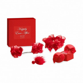 Bijoux Indiscrets | Набір аксесуарів підв'язки, наручники, пестиси Happily Ever After - RED LABELr Bijoux Indiscrets. Ціна: 577 грн