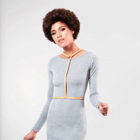 Портупея с кольцом на шее MAZE Bijoux Indiscrets бежевая, OS Портупея с кольцом на шее MAZE Bijoux Indiscrets бежевая, OS