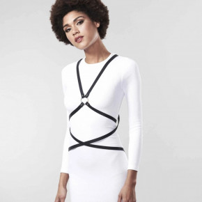 Bijoux Indiscrets | Портупея з екошкіра bijoux indiscrets maze – multi-way body harness black. Ціна: 1785 грн