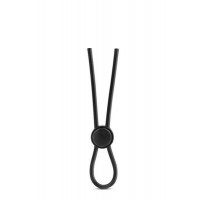 Blush Novelties | Stay Hard Silicone Loop Cock Ring Black. Ціна 485 грн
