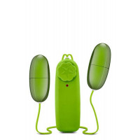 Blush Novelties | Виброяйцо B YOURS DOUBLE POP EGGS LIME. Цена 882 грн