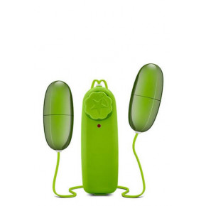 Blush Novelties | Віброяйце B YOURS DOUBLE POP EGGS LIME. Ціна: 882 грн