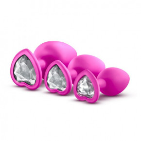 Blush Novelties | Набор анальных пробок LUXE BLING PLUGS TRAINING KIT PINK. Цена: 2 500 грн