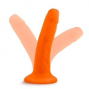 Blush Novelties | Фаллоимитатор NEO 6INCH DUAL DENSITY COCK NEON ORANGE. Цена: 895 грн