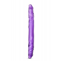Blush Novelties | Фаллоимитатор B YOURS DOUBLE DILDO PURPLE 18". Цена 1 402 грн