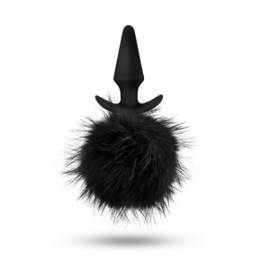 Blush Novelties | Анальная пробка с помпоном POM PLUGS BLACK. Ціна: 860 грн