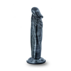 Blush Novelties | JET EBONY 6INCH DILDO EBONY METALLIC. Цена: 595 грн