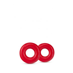Blush Novelties | Stay Hard Donut Rings Oversized Red. Ціна: 345 грн