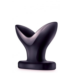 Blush Novelties | Анальная пробка лотос для расширения ануса, черная, 10 см х 5 см. Ціна: 795 грн