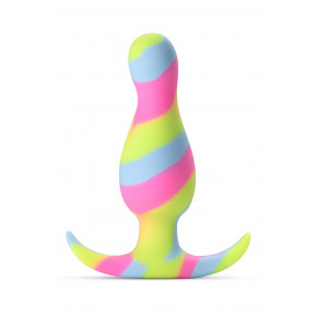 Blush Novelties | Анальна пробка різнобарвна AVANT KALEIDO LIME. Ціна: 1150 грн