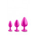 Blush Novelties | Набор анальных пробок LUXE BLING PLUGS TRAINING KIT PINK. Цена 2 500 грн. Фото: 2