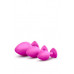 Blush Novelties | Набор анальных пробок LUXE BLING PLUGS TRAINING KIT PINK. Цена 2 500 грн. Фото: 4