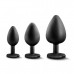 Blush Novelties | Luxe Bling Plugs Training Kit Black. Ціна 2150 грн. Фото: 5