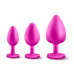 Blush Novelties | Набор анальных пробок LUXE BLING PLUGS TRAINING KIT PINK. Цена 2 500 грн. Фото: 7