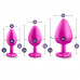 Blush Novelties | Набор анальных пробок LUXE BLING PLUGS TRAINING KIT PINK. Цена 2 500 грн. Фото: 9
