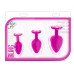 Blush Novelties | Набор анальных пробок LUXE BLING PLUGS TRAINING KIT PINK. Цена 2 500 грн. Фото: 11