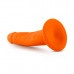 Blush Novelties | Фаллоимитатор NEO 6INCH DUAL DENSITY COCK NEON ORANGE. Цена 895 грн. Фото: 2