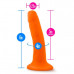 Blush Novelties | Фаллоимитатор NEO 6INCH DUAL DENSITY COCK NEON ORANGE. Цена 895 грн. Фото: 4