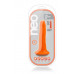 Blush Novelties | Фаллоимитатор NEO 6INCH DUAL DENSITY COCK NEON ORANGE. Цена 895 грн. Фото: 5