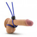 Blush Novelties | STAY HARD DOUBLE LOOP COCK RING BLUE. Цена 640 грн. Фото: 4