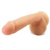 Blush Novelties | Фалоімітатор з подвійною щільністю Blush Novelties AU NATUREL ANTHONY BEIGE 9" (22 см). Ціна 1670 грн. Фото: 2