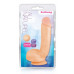 Blush Novelties | Фалоімітатор з подвійною щільністю Blush Novelties AU NATUREL ANTHONY BEIGE 9" (22 см). Ціна 1670 грн. Фото: 4