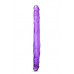 Blush Novelties | Фалоімітатор двосторонній Blush B YOURS DOUBLE DILDO PURPLE 18" (45 см). Ціна 1401 грн. Фото: 2