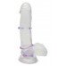 Blush Novelties | Набор эрекционных колец Blush Stay Hard Beaded Cock Rings Purple. Цена 295 грн. Фото: 4