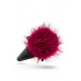 Blush Novelties | Pom Plugs Fur Pom Pom Burgundy. Ціна 860 грн. Фото: 4