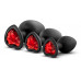 Blush Novelties | LUXE BLING PLUGS TRAINING KIT RED GEMS. Цена 2 550 грн. Фото: 1